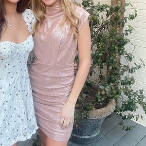 REVOLVE LINE & DOT DRESS